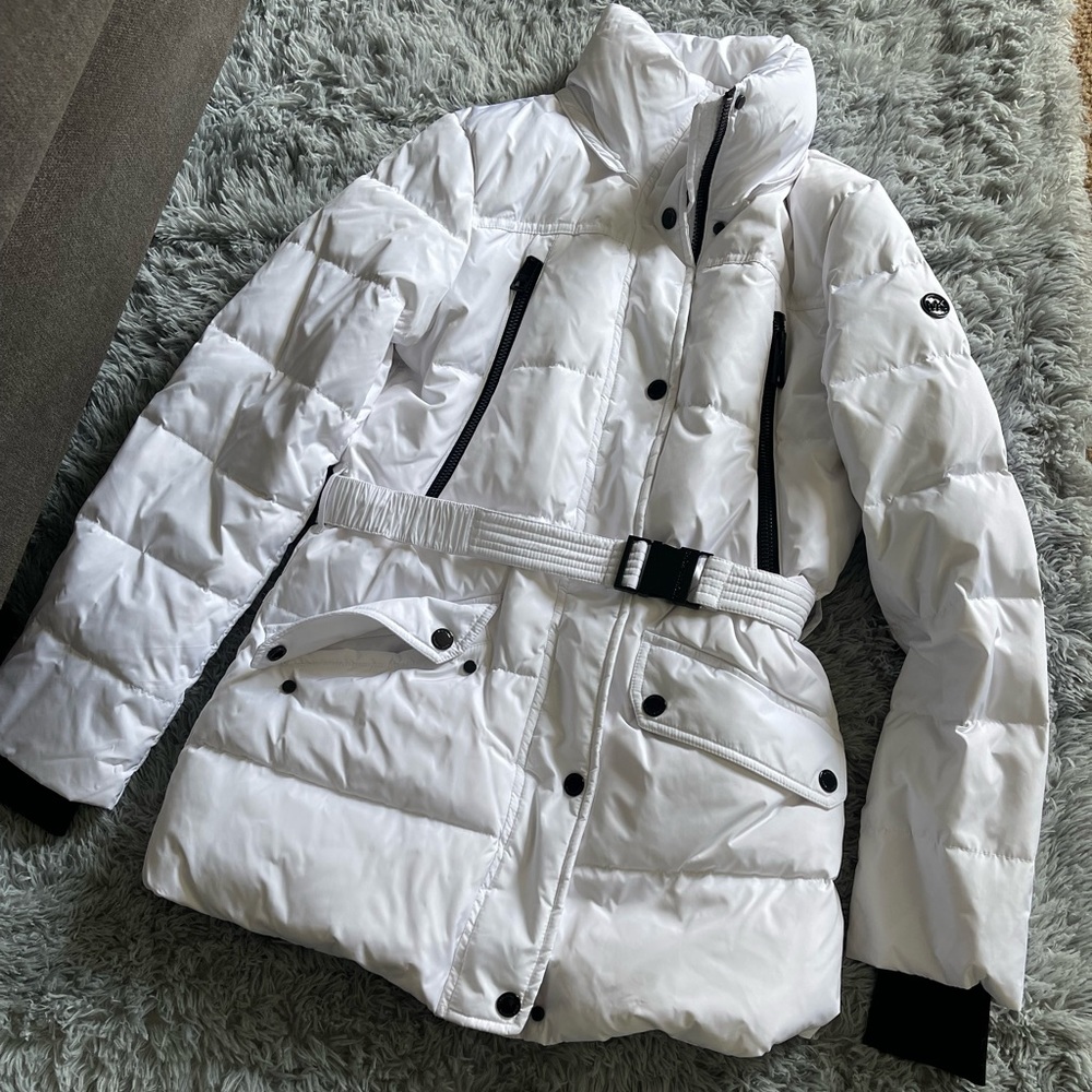 Michael Kors white winter jacket